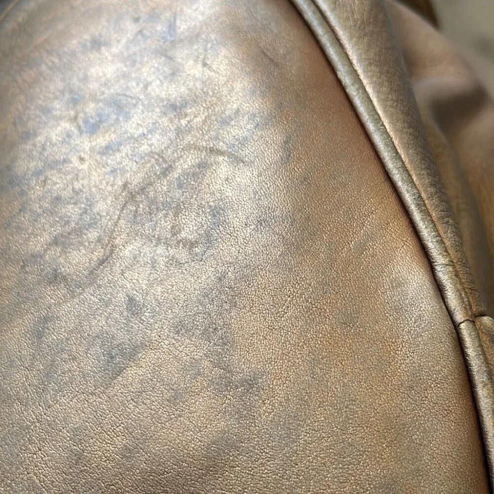 Michael Kors Austin Bronze Metallic Leather Large Hobo Bag - Picture 15 of 15